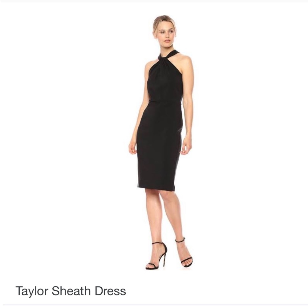 Taylor Sheath Dress -black